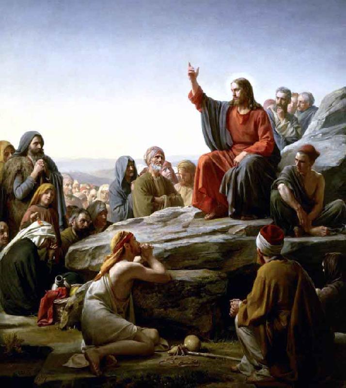 Carl Heinrich Bloch The Sermon On the Mount